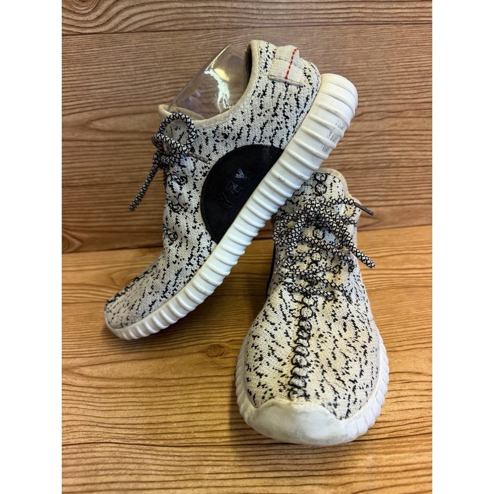 Adidas Yeezy Boost 350 Turtle Dove‎ Mens Sz 8 (41) Black Sneakers Shoes - Picture 4 of 8